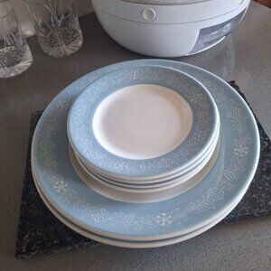 Vintage J.E. Heath & Son Erica Diner Plates (Set of 6)